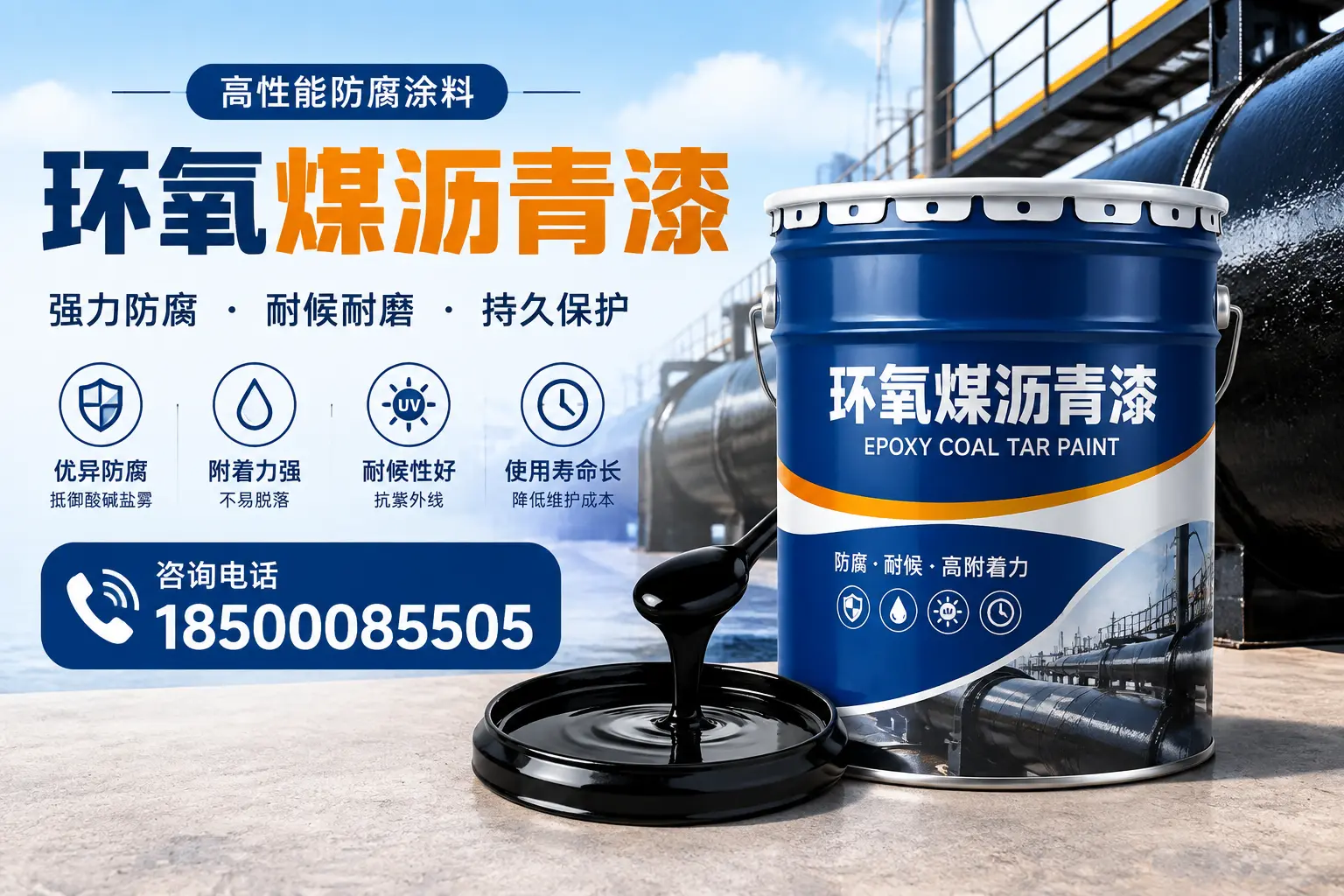 如何选择适合的环氧煤沥青漆?专家建议在景德镇的最佳选项